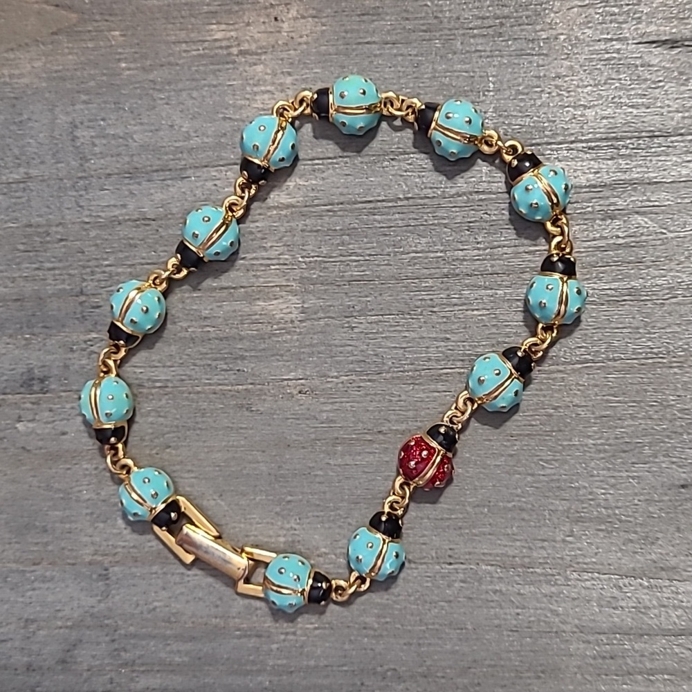 Joan Rivers Ladybug Bracelet